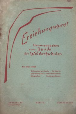 Erziehungskunst. Herausgegeben vom Bunde der Waldorfschulen