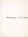 Hommage a A.T. Mimara
