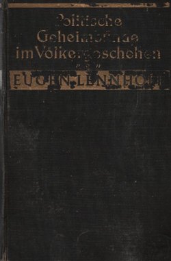 Politische Geheimbunde im Volkergeschehen