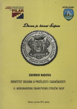 Identitet Srijema u prošlosti i sadašnjosti. Zbornik radova