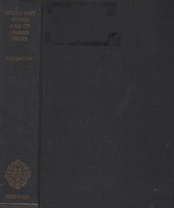 South West Africa and its Human Issues