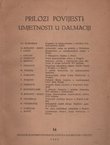 Prilozi povijesti umjetnosti u Dalmaciji 14/1962