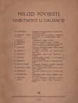 Prilozi povijesti umjetnosti u Dalmaciji 14/1962