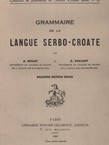 Grammaire de la langue serbo-croate
