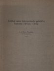 Kritika rasne interpretacije političke historije Hrvata i Srba
