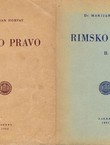 Rimsko pravo I-II