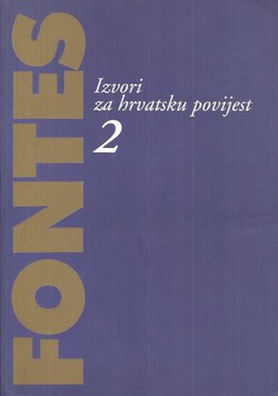 Fontes. Izvori za hrvatsku povijest 2/1996