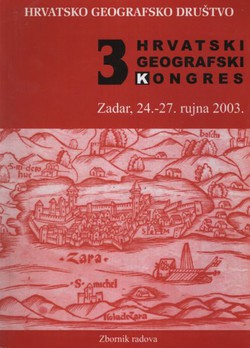 3. hrvatski geografski kongres. Zbornik radova