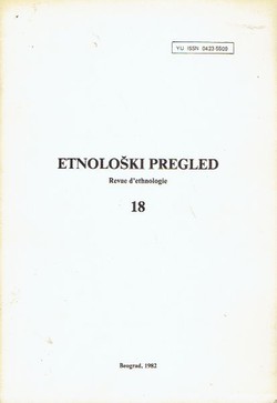 Etnološki pregled 18/1982