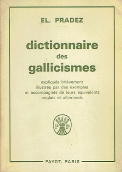 Dictionnaire des gallicismes