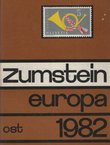 Briefmarkenkatalog Zumstein Europa 1982 Ost