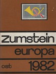 Briefmarkenkatalog Zumstein Europa 1982 Ost