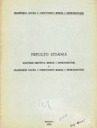 Pregled izdanja Naučnog društva Bosne i Hercegovine i Akademije nauka i umjetnosti Bosne i Hercegovine