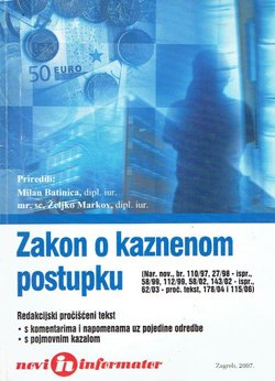 Zakon o kaznenom postupku
