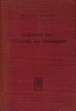 Lehrbuch der Geschichte der Philosophie (14.Aufl.)