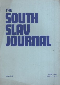 The South Slav Journal 3/2/1980