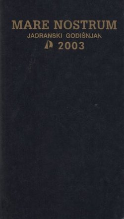 Mare nostrum. Jadranski godišnjak 2003