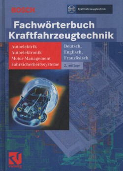 Fachwörterbuch Kraftfahrzeugtechnik (2.Aufl.)