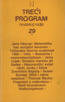 Treći program hrvatskog radija 29/1990