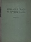Rasprave i građa za povijest nauka III.