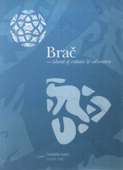 Brač. Turistička karta / Tourist Map