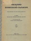 Inventare österreichischer Archive VII. Inventar des Wiener Hofkammerarhivs