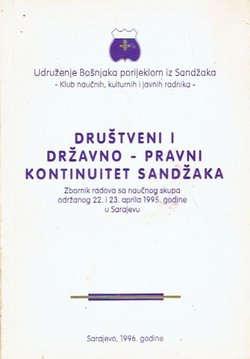 Društveni i državno-pravni kontinuitet Sandžaka
