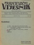 Franjevački vijesnik XLI/10/1934