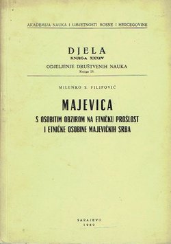 Majevica s obzirom na etničku prošlost i etničke osobine majevičkih Srba
