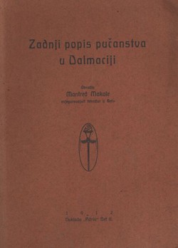 Zadnji popis pučanstva u Dalmaciji