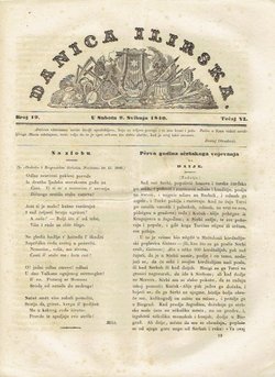 Danica ilirska 19/VI/1840