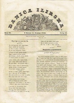 Danica ilirska 28/VI/1840