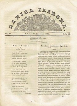 Danica ilirska 35/VI/1840