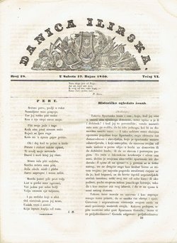 Danica ilirska 38/VI/1840