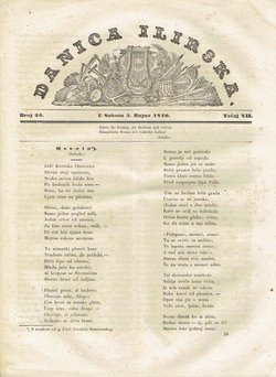 Danica ilirska 36/VII/1840
