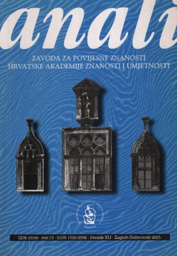Anali Zavoda za povijesne znanosti HAZU u Dubrovniku XLI/2003