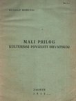 Mali prilog kulturnoj povijesti Hrvatskoj
