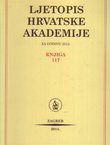 Ljetopis Hrvatske akademije 117/2013