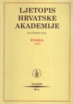 Ljetopis Hrvatske akademije 117/2013