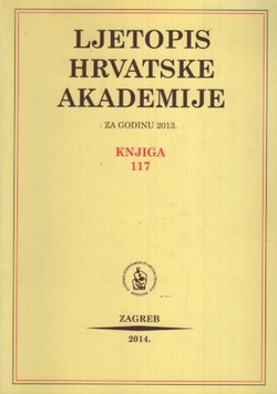 Ljetopis Hrvatske akademije 117/2013