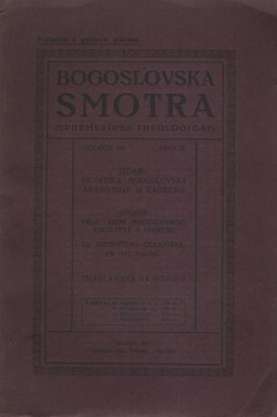 Bogoslovska smotra XII/3/1924