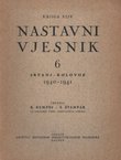 Nastavni vjesnik XLIX/6/1940-41