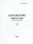Transformacija brdsko-planinskih prostora Jugoslavije (Geografski pregled XXXV/1991)