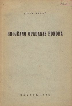 Brojčano opadanje poroda. Ćudoredno pitanje naše Moslavine