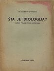 Šta je ideologija? (Jedan prilog teoriji ideologije)
