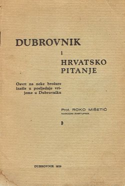 Dubrovnik i hrvatsko pitanje