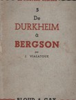 La Nouvelle Journee 5. De Durkheim a Bergson
