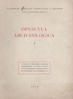 Opuscula archaeologica I/1956