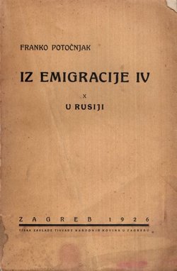 Iz emigracije IV. U Rusiji