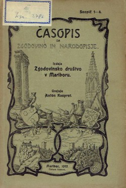 Časopis za zgodovino in narodopisje IX/1-4/1912